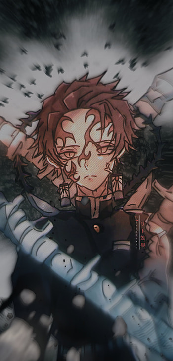 Tanjiro kamado, demon slayer, nezuko chan, muzan, giyu HD phone wallpaper