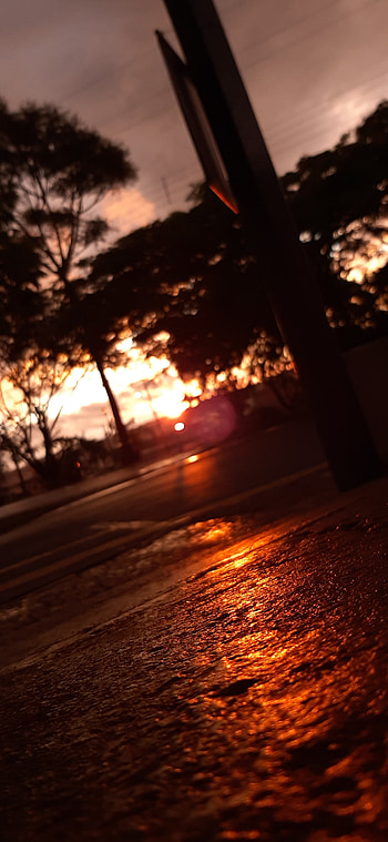 Sunset, Por Do Sol, Natureza HD phone wallpaper