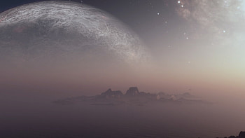 Outpost, wide, abstract, wp HD wallpaper