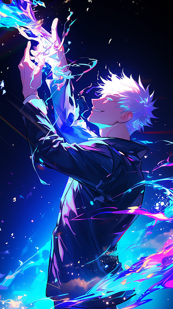 Satoru Gojo Jujutsu Kaisen Anime, Anime, Jujutsu Kaisen, Satoru Gojo HD phone wallpaper
