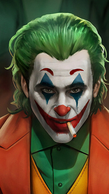Joker Smoking, Joker Background HD phone wallpaper