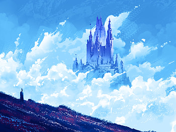 Majestic Fantasy Castle, fantasy, castle HD wallpaper