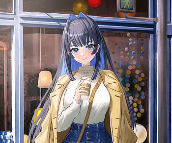 Ouro Kronii, hololive, Ouro Kronii, Anime, Virtual Youtuber HD wallpaper
