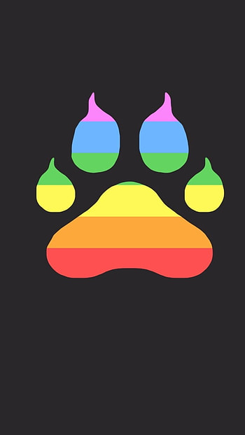 Pride, Rainbow, Minimal Logo HD phone wallpaper