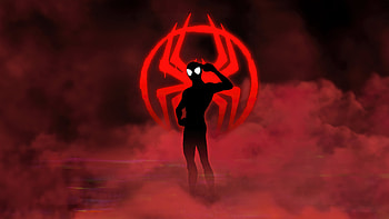 Miles Morales Minimalist Vibes, miles-morales, superheroes, artwork, artist, digital-art, art, behance, minimalism HD wallpaper