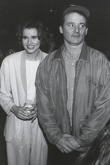 Geena Davis, Bill Murray HD phone wallpaper