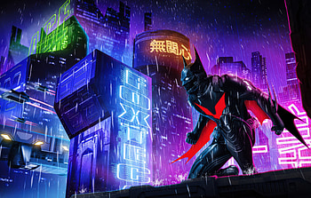 Batman Beyond Vibes, batman-beyond, batman, superheroes, artwork, digital-art, art HD wallpaper