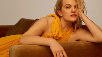 Elisabeth Moss, laptop, Full HD wallpaper