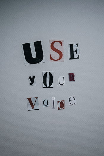 Inspirational text on wall spelling out 
