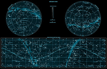 Stars Space Sky Map thumb HD wallpaper