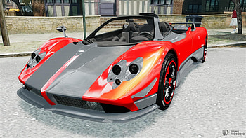 pagani zonda cinque, racer, fast, pagani, red HD wallpaper
