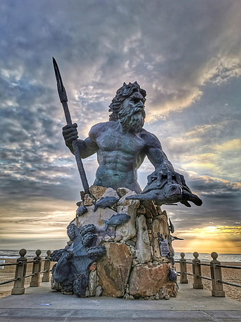 Virginia Beach, 24-hour adventure, Eat sleep play, Vibrant city HD phone wallpaper