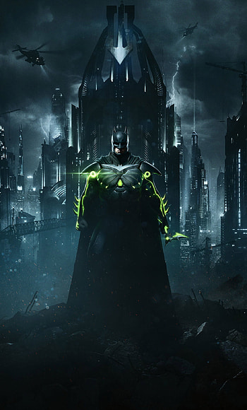 Batman in Injustice 2 on , , Dark Knight returns, Mobile gaming HD phone wallpaper