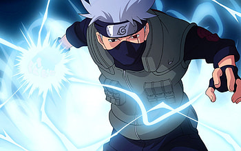 Kakashi anime, Kakashi Lightning Blade, Sharingan HD wallpaper