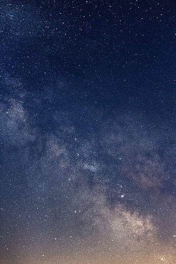 Vibrant night sky filled with stars and the Milky Way galaxy in detail. HD phone wallpaper