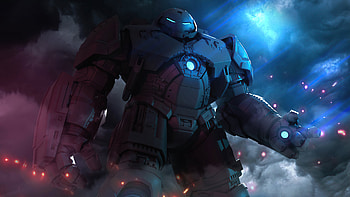 Iron Monger, Power-hungry villain, Tony Stark's nemesis, Cinematic adversary HD wallpaper