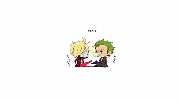 Roronoa Zoro, Chibi, One Piece, Anime, Sanji (One Piece) HD wallpaper