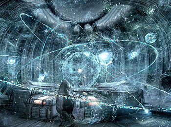 prometheus, chair, pods, room, lights HD wallpaper
