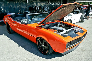 Custom 1968 Camaro, Bowtie, Conv, Classic, GM HD wallpaper