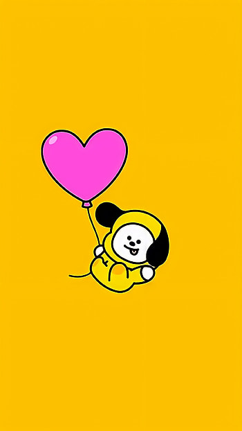 Chimmy, yellow, cute HD phone wallpaper