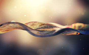 3d Waves, waves, 3d HD wallpaper
