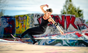 style, Girl Skateboarding HD wallpaper