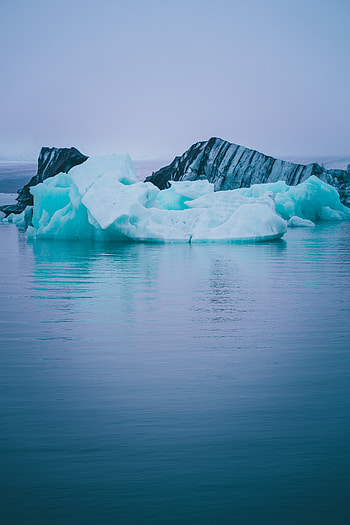 Nature, Rivers, Ice, Cold, Iceland, North, Ice Floe HD phone wallpaper