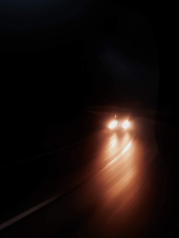Night, Lights, Dark, Shine, Light, Movement, Traffic, Blur, Smooth, Headlights HD phone wallpaper