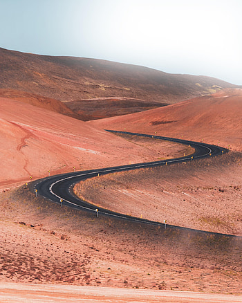 Nature, Prairie, Path, Hills, Winding, Sinuous, Way, Expensive, Dearly HD phone wallpaper
