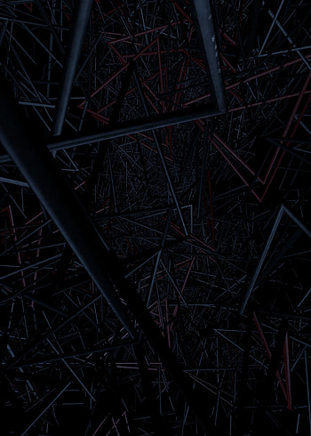 Dark, Structure, Confused, Intricate, Weave, Endless, Pipes, Tubing HD phone wallpaper