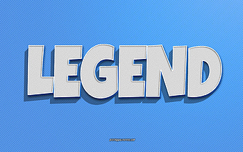 Legend, blue lines background, with names, Legend name, male names, Legend greeting card, line art, with Legend name HD wallpaper
