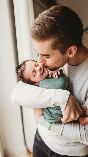 Mom Papa, Cute Baby HD phone wallpaper