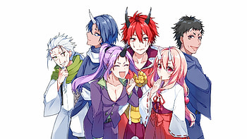 That Time I Got Reincarnated as a Slime characters, Fantasy world, , Anime series HD wallpaper