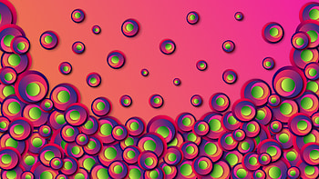 Pink, Patterns, Circles, Texture, Textures HD wallpaper