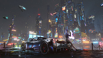Cyberpunk Sa City, cyberpunk, scifi, future, artist, artwork, digital-art, artstation HD wallpaper