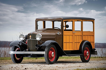1932 Ford Model B Station Wagon, ford, classic, wagon, model, woody, car, station, b, old, 32, 1932, antique, vintage HD wallpaper