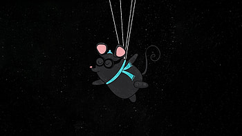 In Peace, mouse, artist, artwork, digital-art, dark, black HD wallpaper