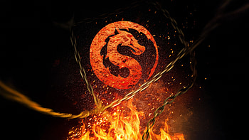 Scorpion Mortal Kombat Logo, scorpion, games, xbox-games, ps-games, pc-games, mortal-kombat, ninja, logo, artwork, art, digital-art, video-games HD wallpaper