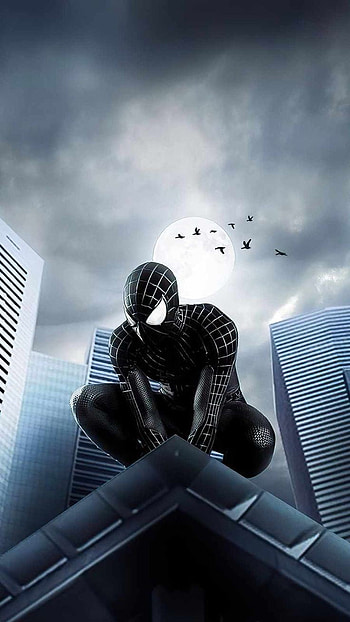 spiderman andrew, cielo, nube HD phone wallpaper