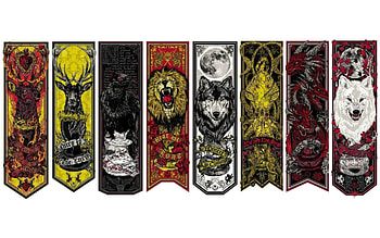 Game of Thrones house crests , Game of Thrones house crests TV Show HD wallpaper