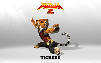 Tigress from Kung Fu Panda 2 Dreamworks CG animated movie HD wallpaper
