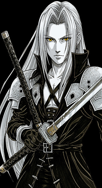 Sephiroth: Epic Final Fantasy Background, Final Fantasy, Anime, sword, Villain HD phone wallpaper
