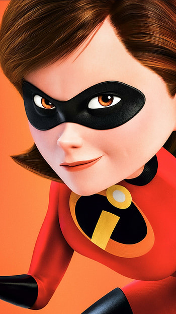 Elastigirl , Enhanced colors, Vertical , Digital art HD phone wallpaper