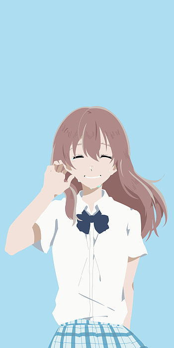 Shouko Nishimiya, Anime, A Silent Voice HD phone wallpaper