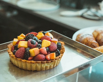 Fruits, Food, Cake, Mix HD wallpaper
