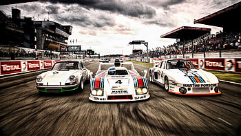Porsche Race Car, Race Tracks HD wallpaper