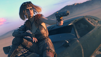 Madmax Fantasy Girl, fantasy-girls, artist, artwork, digital-art, mad-max HD wallpaper