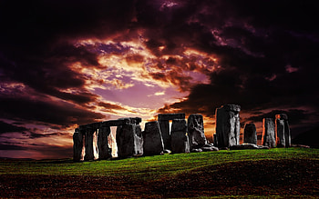 Sky, Architecture, Stonehenge HD wallpaper