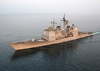 Guided Missile Cruiser USS Vicksburg CG-69, American, Missile, Sea, Warship, Cruiser, USS, Guided, Vicksburg, Navy HD wallpaper