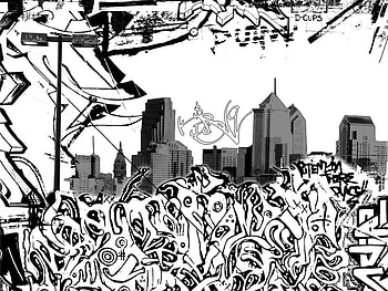 GRAFFITI CITY , abstract, graffiti, entertainment, other, cool HD wallpaper